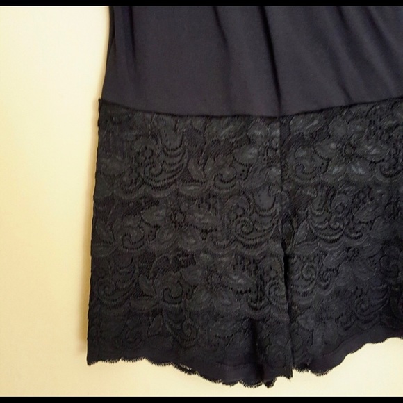 Sexy Mapale Black Lace Reversible Romper in Size M - Picture 6 of 6